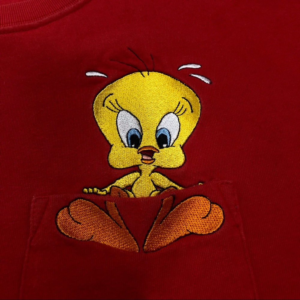 Vintage Warner Bros Tweety Bird T Shirt - Picture 2 of 4